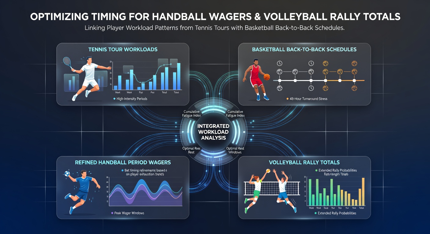 Analyse von Spielerbelastung in Tennis und Basketball für verbesserte Wettstrategien in Handball und Volleyball