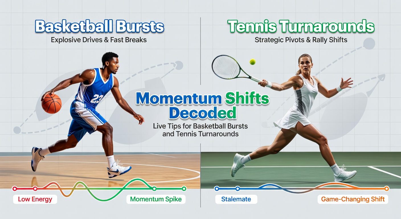 Tennis-Spieler feiert Break-Point mit intensivem Blick, illustriert Turnaround-Moment